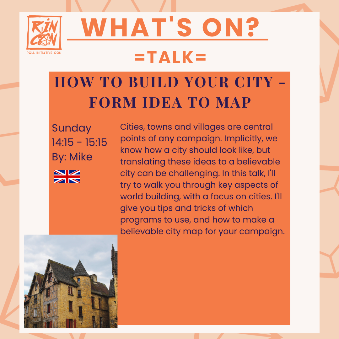 How to Build your City – From idea to Map